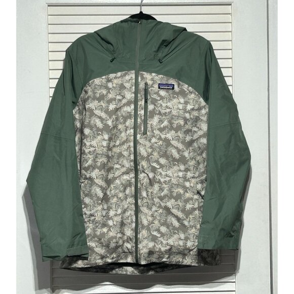 Patagonia Womens Hemlock Green Insulated Powder Town Jacket  Snowboard Sz M 3049 - Picture 10 of 14